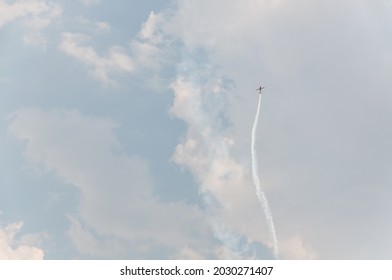 Aerobatic Maneuver Performed By Light Aircraft