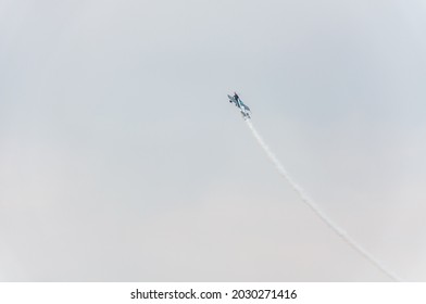 Aerobatic Maneuver Performed By Light Aircraft