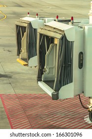 Aerobridge In Airport