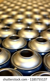 Aerosol Cans Awaiting Production