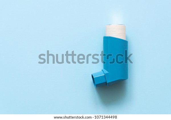 Aerosol Inhalation Treatment Bronchial Asthma On Stock Photo (Edit Now ...