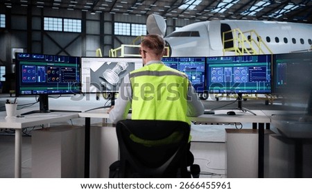 Aerospace Engineer Develops Software For Aircraft Manufacturing On His Desktop.