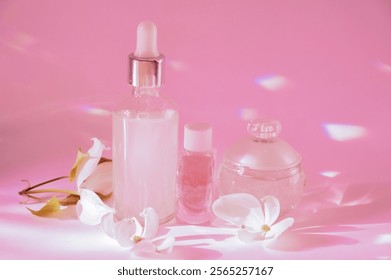 Arreglo estético botellas cosméticas