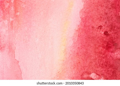 Aesthetic Ombre Pink Watercolor Background Abstract Style