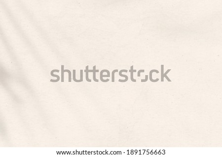 Aesthetic shadow beige on texture background