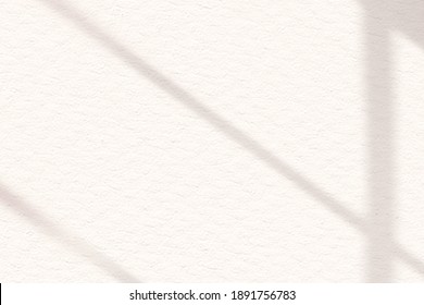 Aesthetic Window Shadow Off White On Texture Background