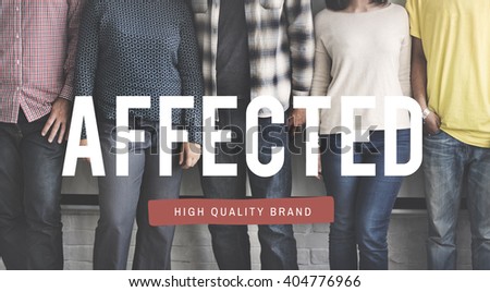 Affected Hurt Problem Issues Upset Concept