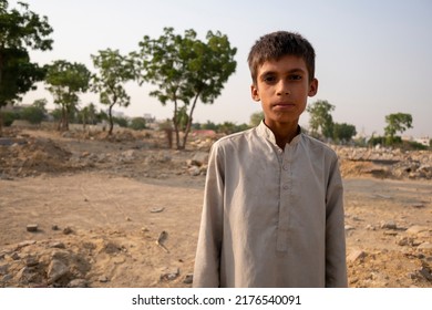 Afghan Boy Posing For Camera -  Karachi, Pakistan