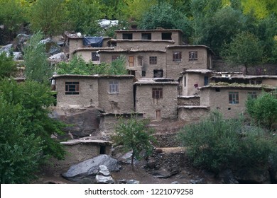 Afghan Village, Village On The Banks Of The River Pyanzh