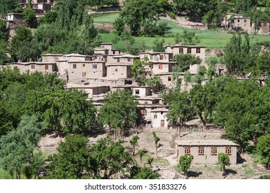 Afghan Village In Wakhan Valley