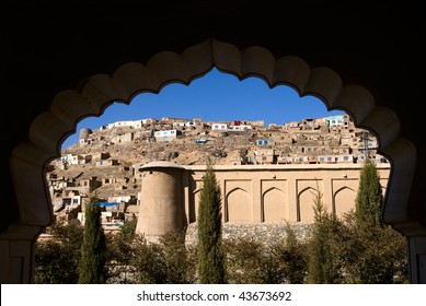 Afghani Village On The Hill