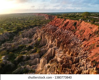 Africa Angola Airview Landscape Tourism Land Beach Side