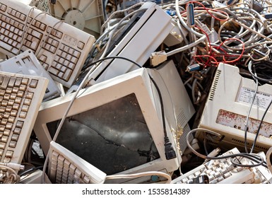 In Africa and Asia are shipped yearly tons of electronic junk as second hand or for recycling creating an environmental problem for this poor third world countries