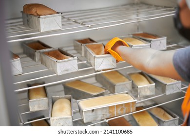 African American Bread Baker Baking Bread At Her Black Owned Business