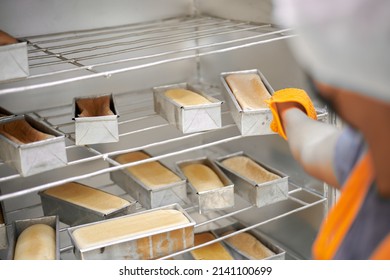 African American Bread Baker Baking Bread At Her Black Owned Business