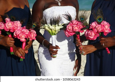 bridal party white dress