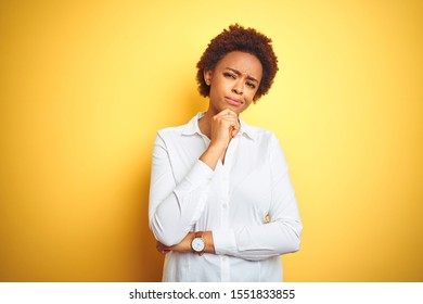 African American Business Woman Over Isolated Stock Photo (edit Now 