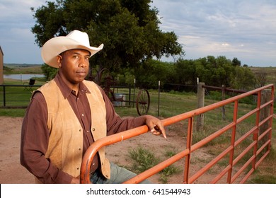 African American Cowboy.