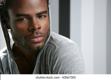 black man model