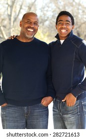 African American Father And Son