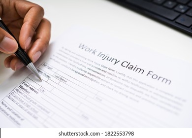 African American Filling Worker Compensation After Injury