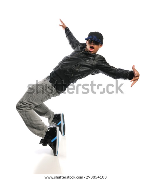 African American Hip Hop Dancer Performing Stock Photo (Edit Now) 293854103