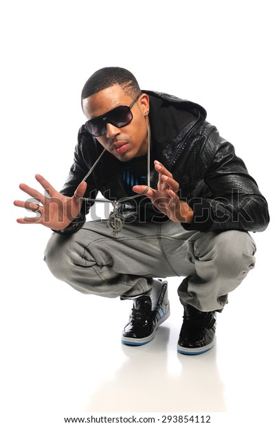 African American Hip Hop Dancer Showing Stock Photo 293854112 ...