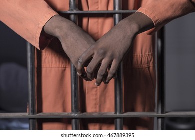 African American Inmate In Prison