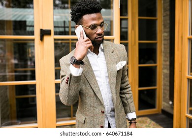 African American Man Suit Stock Photo (Edit Now) 640671193