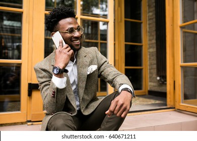 African American Man Suit Stock Photo (Edit Now) 640671193