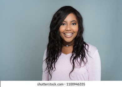 African American teen girl modeling in a portrait session