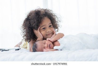 African Black Little Girl Looking Her Stock Photo 1917974981 | Shutterstock