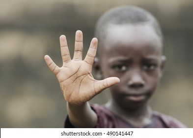 African Child Says STOP! To Racism and to War!