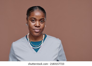 African Female Social Worker Portrait