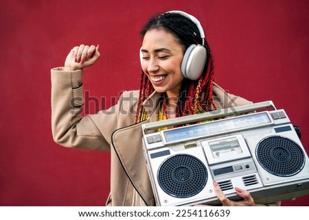 Similar – Image, Stock Photo music cassette Lifestyle