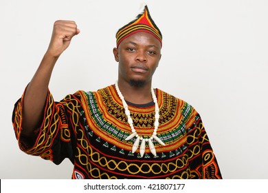 African man in traditional dress