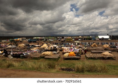 African Market In Kenya, 11 October 2012