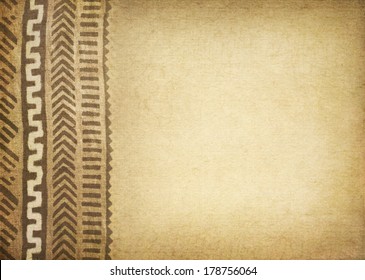 African Pattern Background Texture