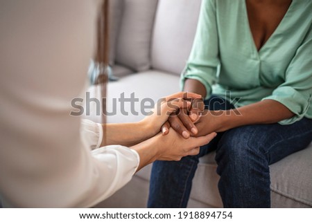 Similar – Image, Stock Photo Unrecognizable woman with mental disorder and suicidal thoughts under a dark storm cloud