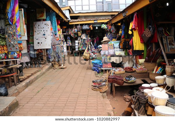 african souvenir shop