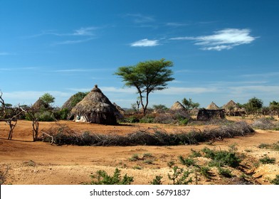 African Tribal Hut