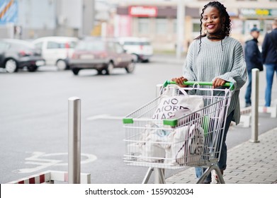 7,355 Black woman with trolley Images, Stock Photos & Vectors ...