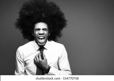 Afro man 