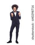 Afro man with working clothes