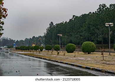 After Rain, Road Of Islamabad
Translation: Faisal Avenue, Airport Blue Area 