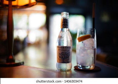 Afternoon Refreshed By Gin And Fever Tree Tonic Water, Hanoi Vietnam, May 2019