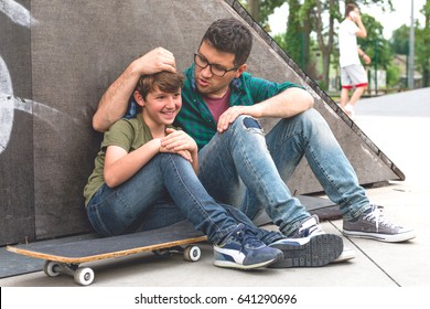 Afternoon in skate park - Powered by Shutterstock