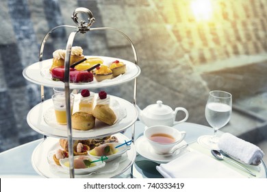 afternoon tea - Shutterstock ID 740333419