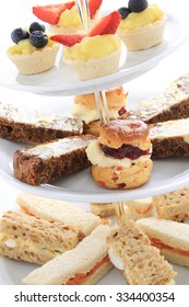 Afternoon Tea Cake Sandwich Selectio