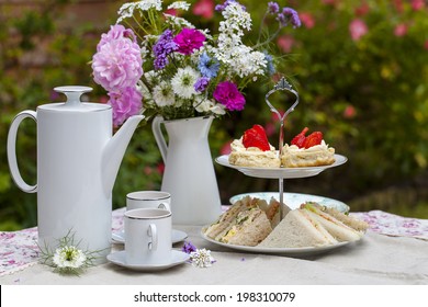 Afternoon Tea In The Garden